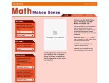Tablet Screenshot of mathmakessense.ca